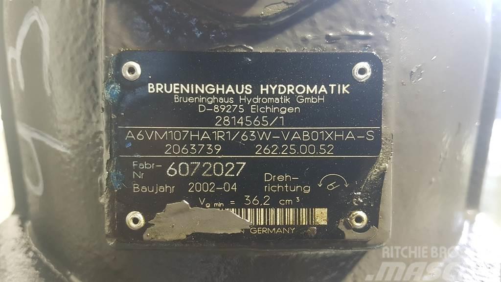 Brueninghaus Hydromatik A6VM107HA1R1/63W -Volvo L35B-Drive motor/Fahrmotor Υδραυλικά