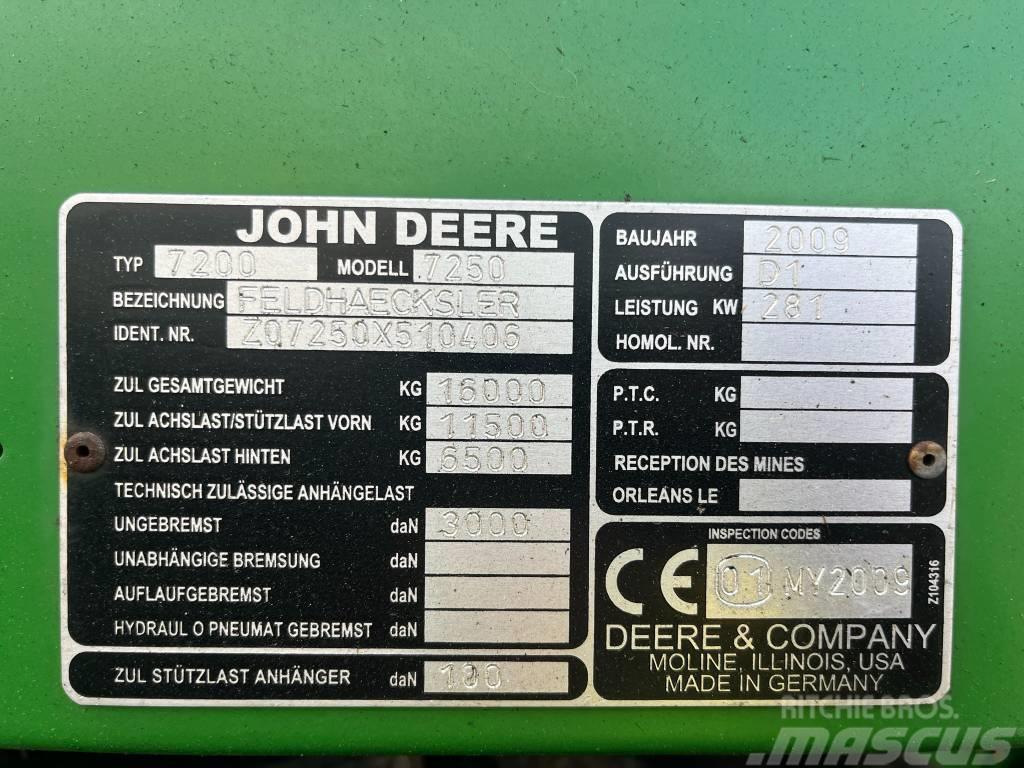 John Deere 7250 Μηχανές χορτονομής