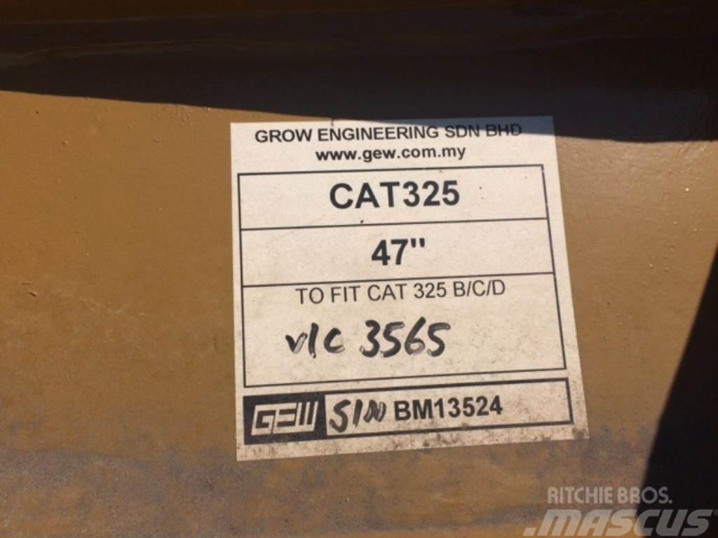 CAT 325B / 325C / 325D 47 inch HDbucket Κουβάδες
