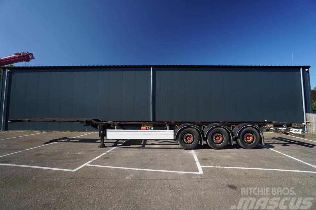 Pacton 3 AXLE 45FT CONTAINER TRANSPORT TRAILER Ημιρυμούλκες Container