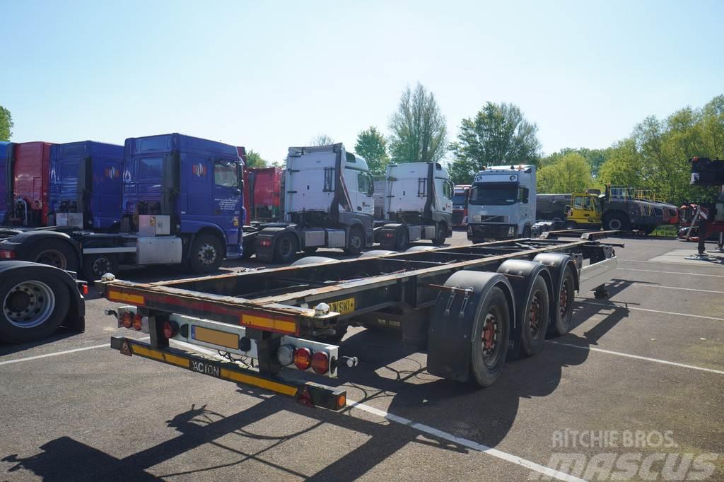 Pacton 3 AXLE 45FT CONTAINER TRANSPORT TRAILER Ημιρυμούλκες Container