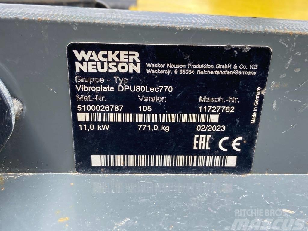 Wacker Neuson DPU80Lec770 Επίπεδοι κόπανοι