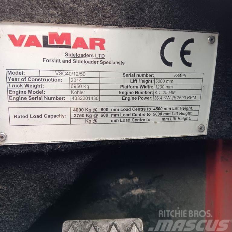 Valmar VSC40/12/50 Γερανοί πλευρικής φόρτωσης εμπορευματοκιβωτίων