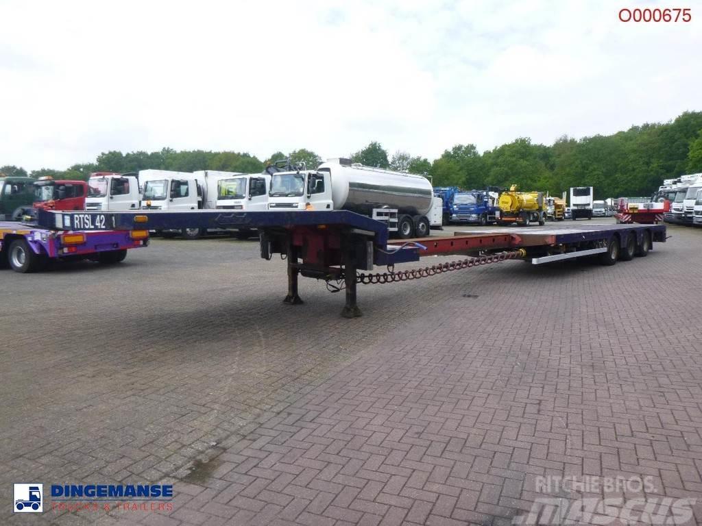 Nooteboom 3-axle semi-lowbed trailer OSDS-48-03V / ext. 15 m Ημιρυμούλκες με χαμηλό δάπεδο