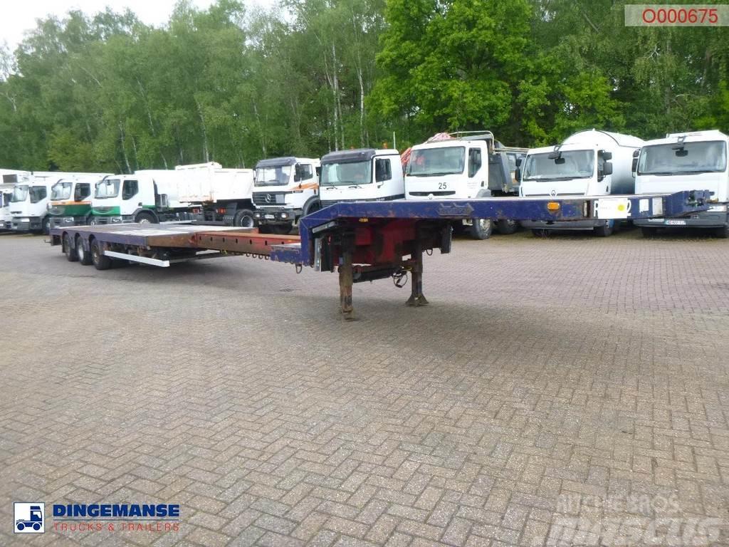 Nooteboom 3-axle semi-lowbed trailer OSDS-48-03V / ext. 15 m Ημιρυμούλκες με χαμηλό δάπεδο