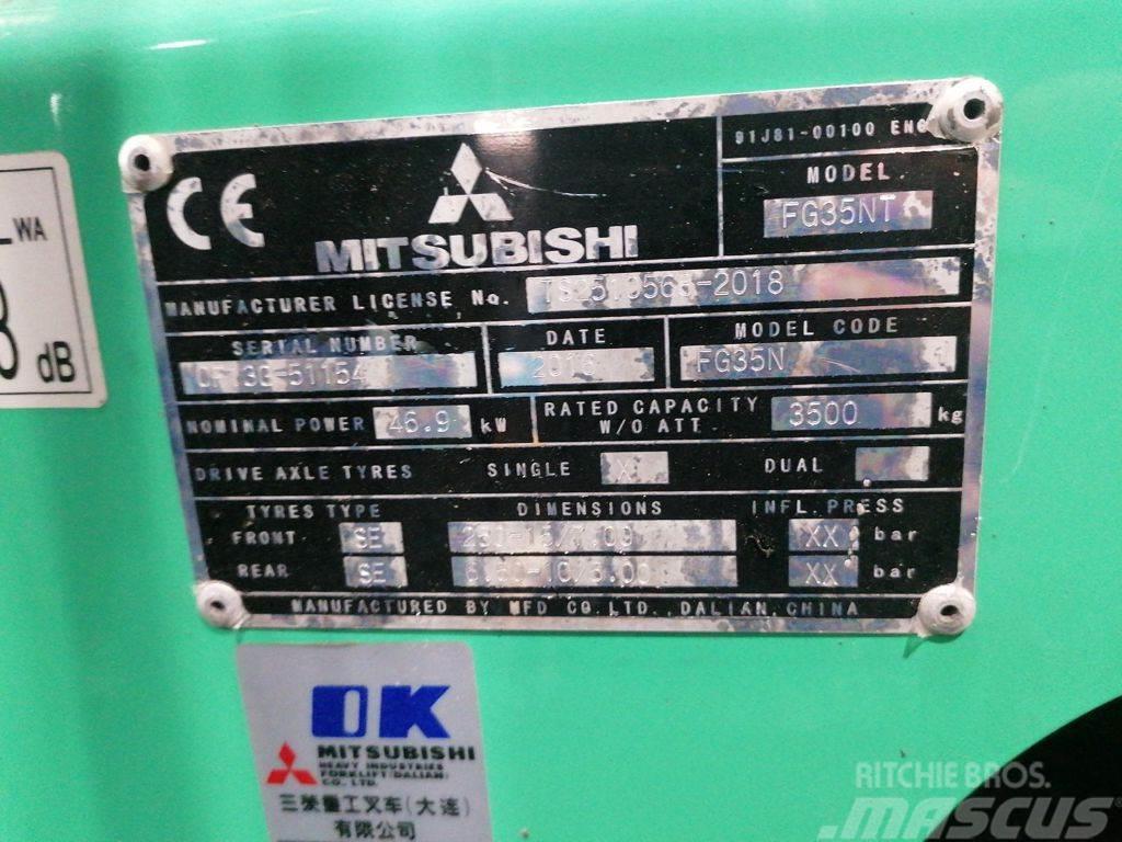 Mitsubishi FG35NT Περονοφόρα ανυψωτικά κλαρκ με φυσικό αέριο LPG