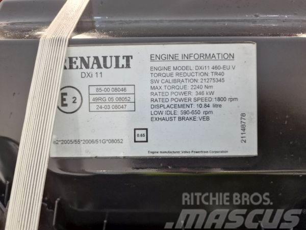 Renault DXI11460-EUV Κινητήρες