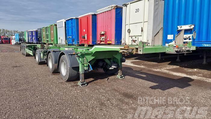  JTF TRAILERS 3A43T20-40 | 6 axle lzv combi 20 and Ημιρυμούλκες Container