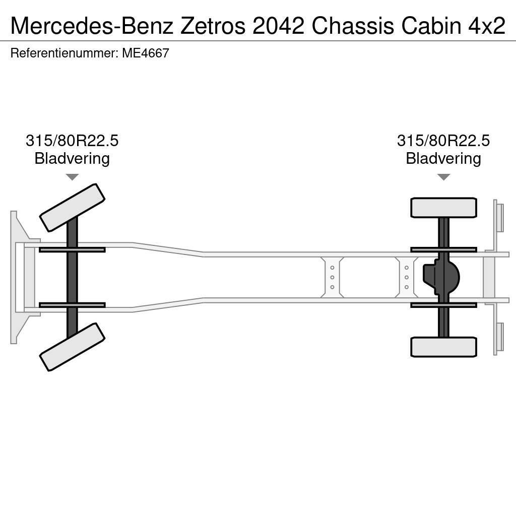 Mercedes-Benz Zetros 2042 Chassis Cabin Φορτηγά Σασί