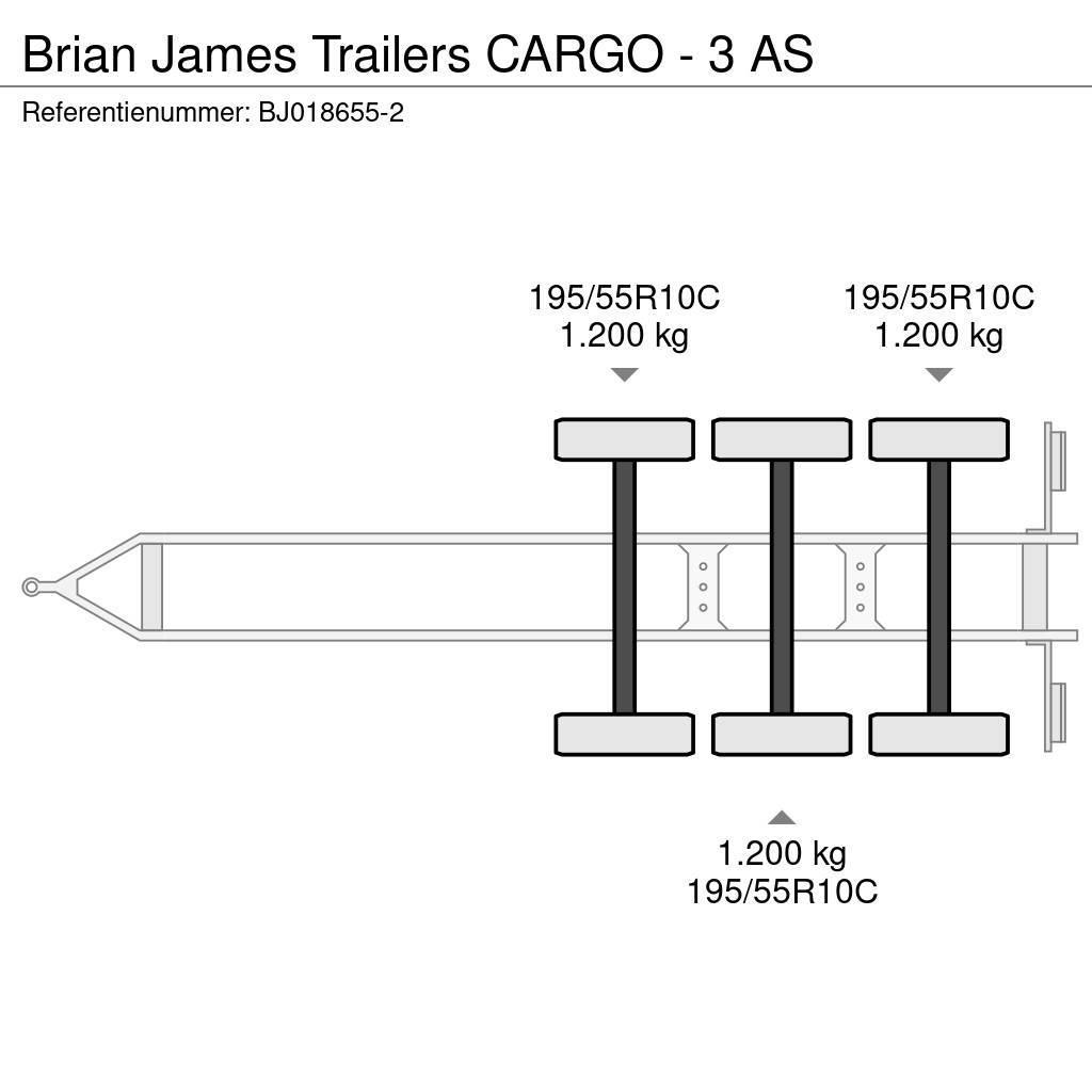 Brian James Trailers CARGO - 3 AS Ρυμούλκες μεταφοράς οχημάτων