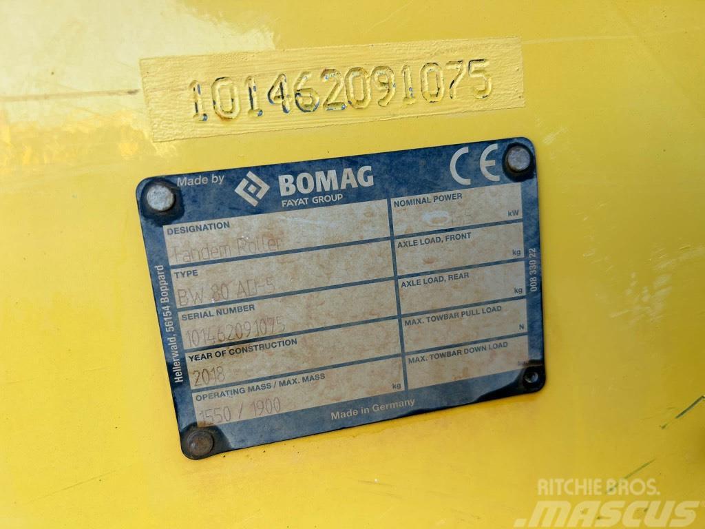 Bomag BW80 AD-5 Οδοστρωτήρες διπλού κυλίνδρου