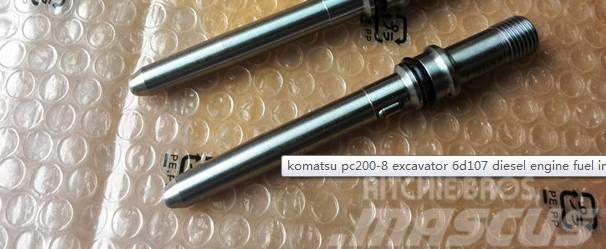 Komatsu pc200-8 excavator 6d107 diesel engine fuel Άλλα