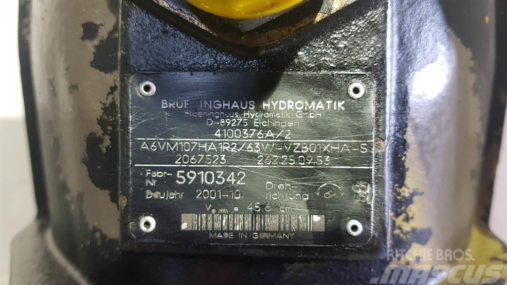 Brueninghaus Hydromatik A6VM107HA1R2/63W - Almann AZ150 - Drive motor Υδραυλικά