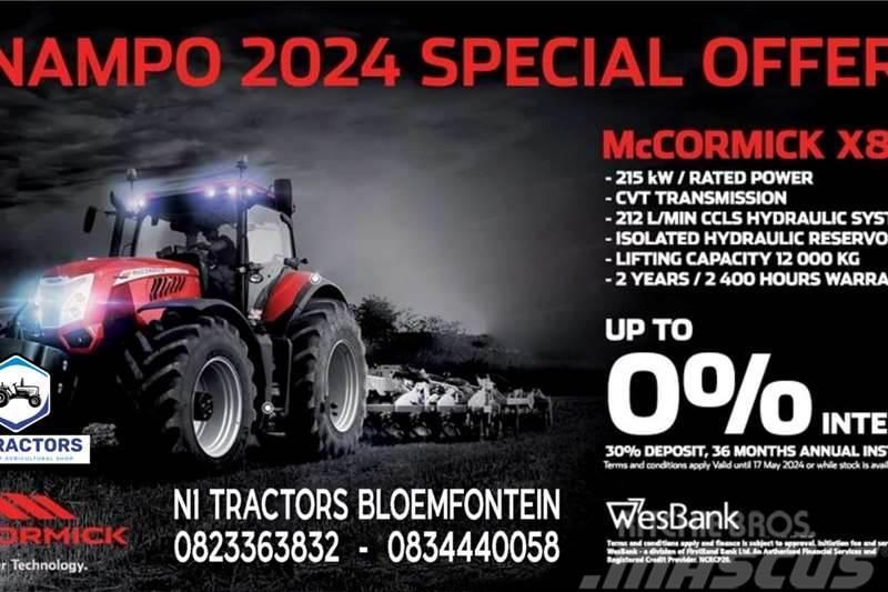 McCormick NAMPO 2024 SPECIAL McCORMICK X8.680 Tractors