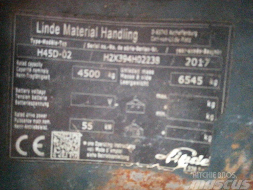 Linde H45D-02 Πετρελαιοκίνητα Κλαρκ