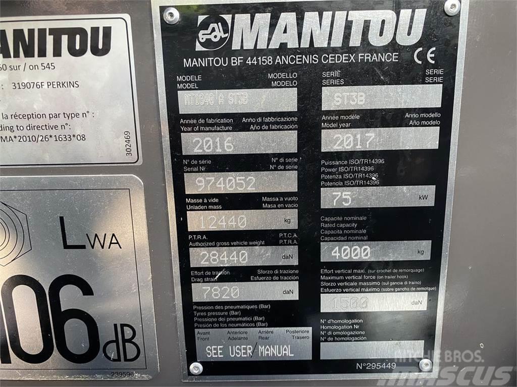 Manitou MT1840A ST3B Τηλεσκοπικοί ανυψωτές