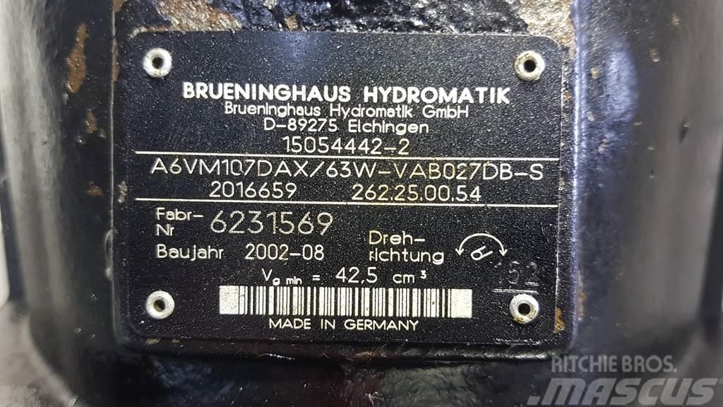 Brueninghaus Hydromatik A6VM107DAX/63W - Bucher Citycat 5000 - Drive motor Υδραυλικά