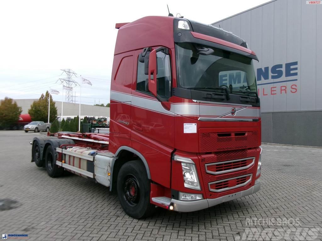 Volvo FH 540 6X2 Euro 6 container hook 21 t Φορτηγά ανατροπή με γάντζο