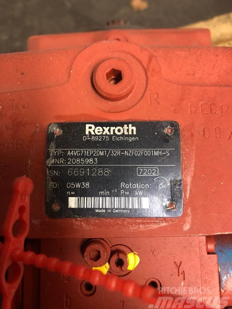 Rexroth A4VG71EP2DM1/32R-NZF02F001MH-S Άλλα εξαρτήματα