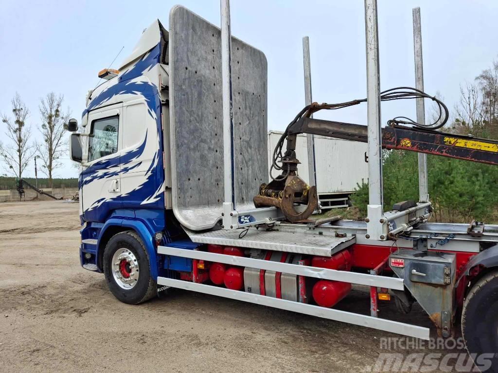 Scania R 580 Φορτηγά ξυλείας