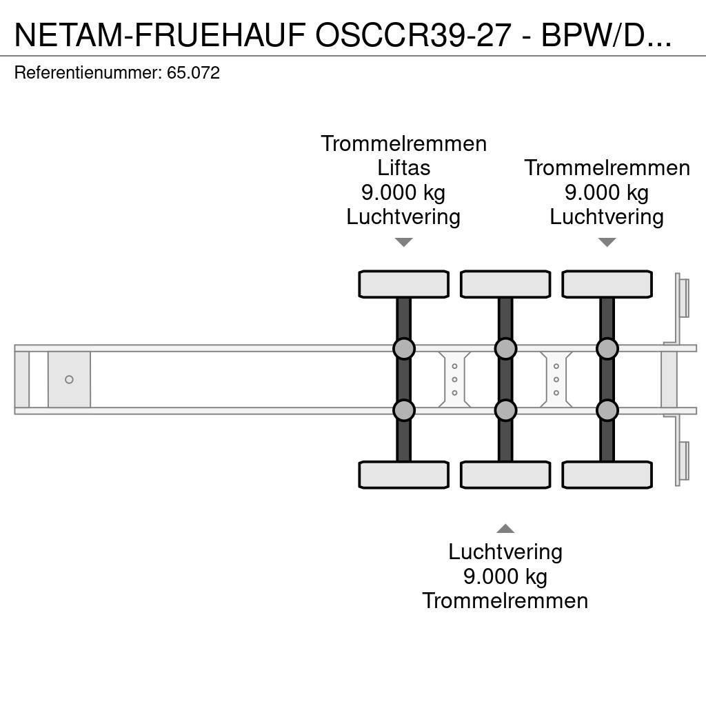  Netam-Fruehauf OSCCR39-27 - BPW/DRUM - Multi ( 2x Ημιρυμούλκες Container