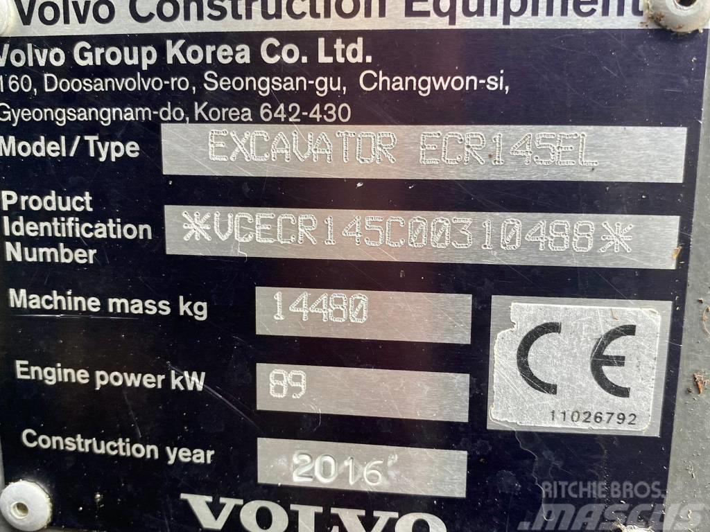 Volvo ECR145EL Εκσκαφείς με ερπύστριες