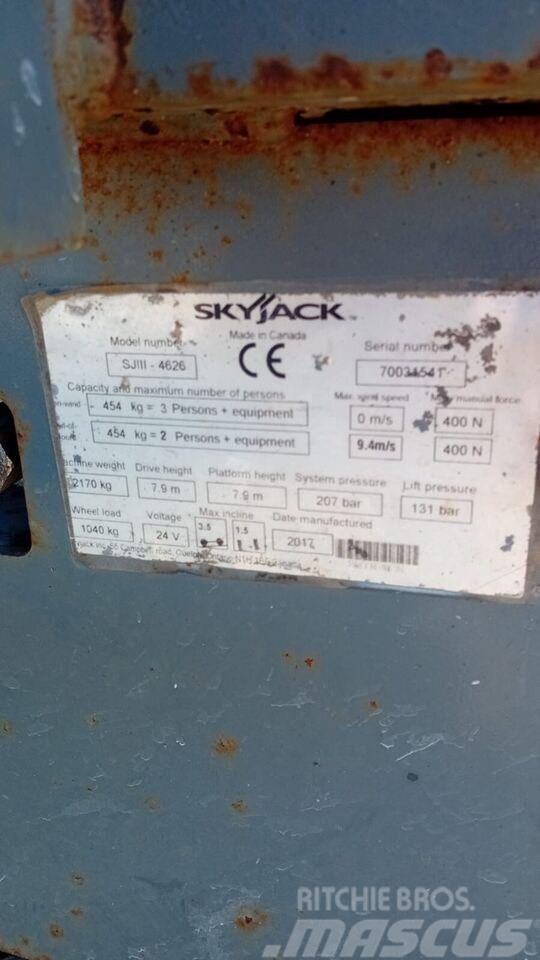 SkyJack SJ4626 Ανυψωτήρες ψαλιδωτής άρθρωσης