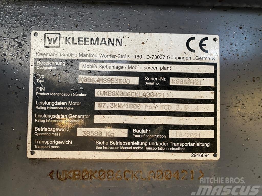 Kleeman MS953 EVO Μηχανές κοσκινίσματος