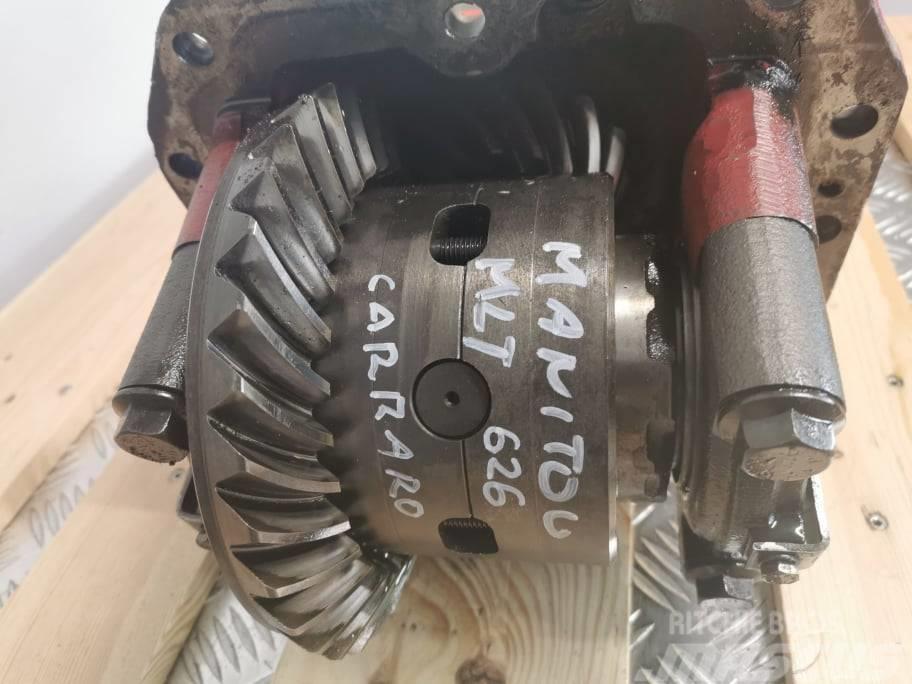 Manitou MLT 626 {Carraro front differential Άξονες