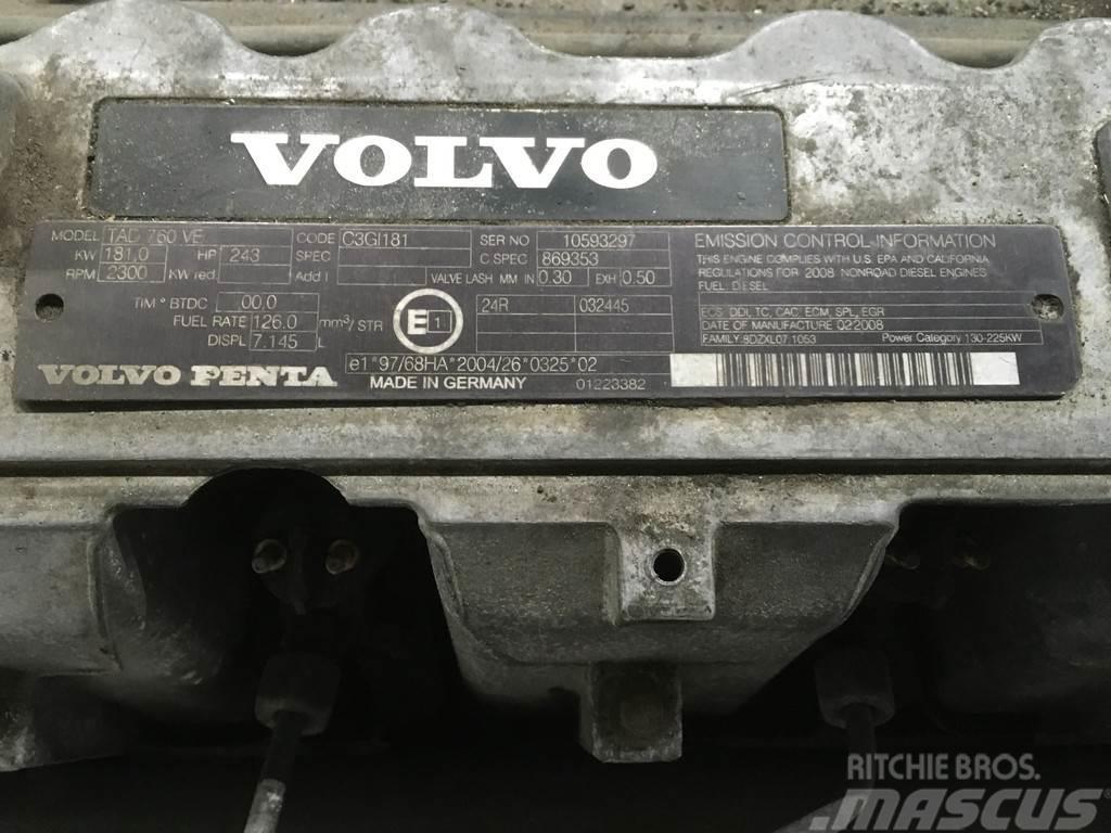 Volvo TAD760VE FOR PARTS Κινητήρες