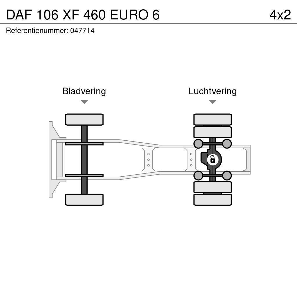 DAF 106 XF 460 EURO 6 Τράκτορες