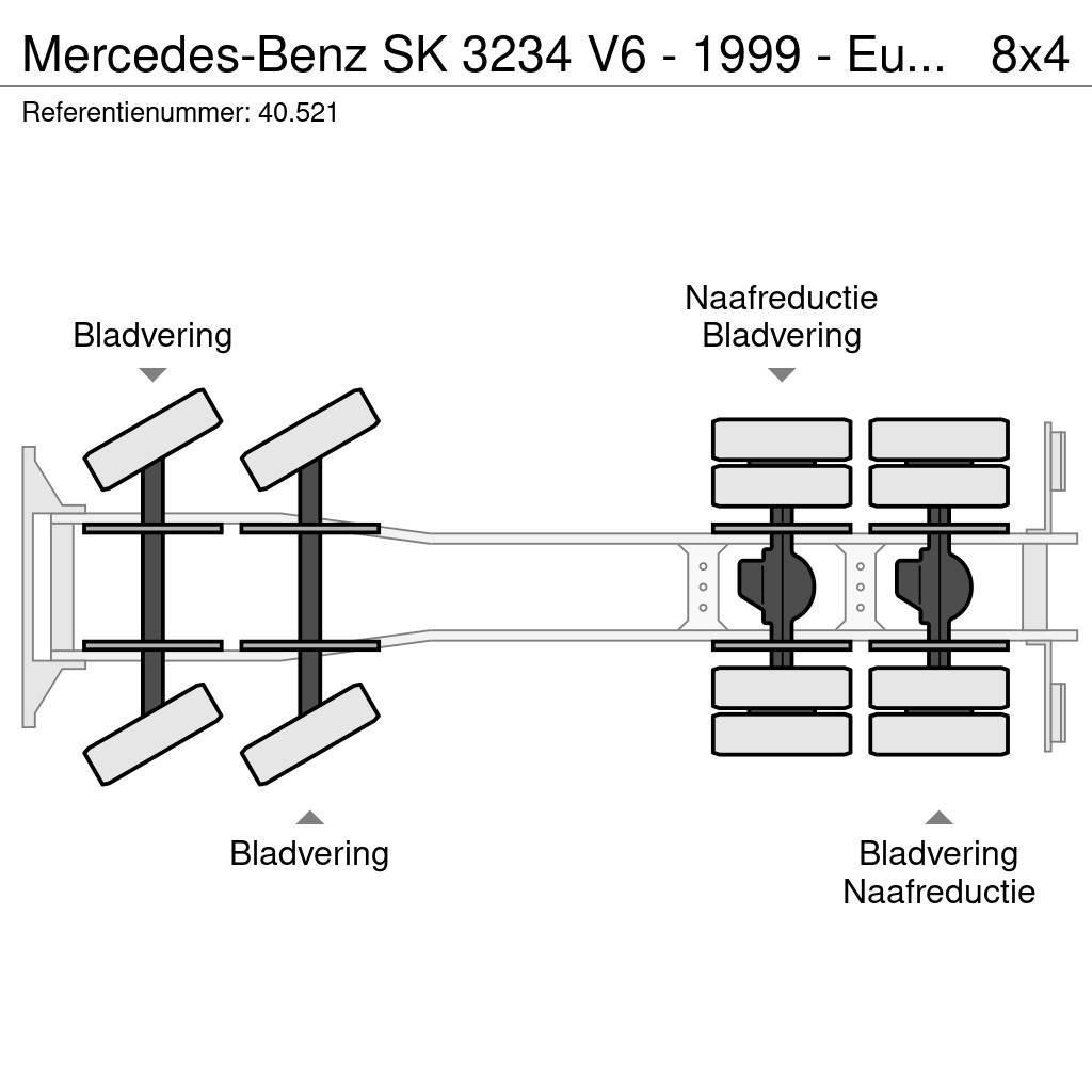 Mercedes-Benz SK 3234 V6 - 1999 - Euro 2 - Big Axles - Full stee Φορτηγά Σασί