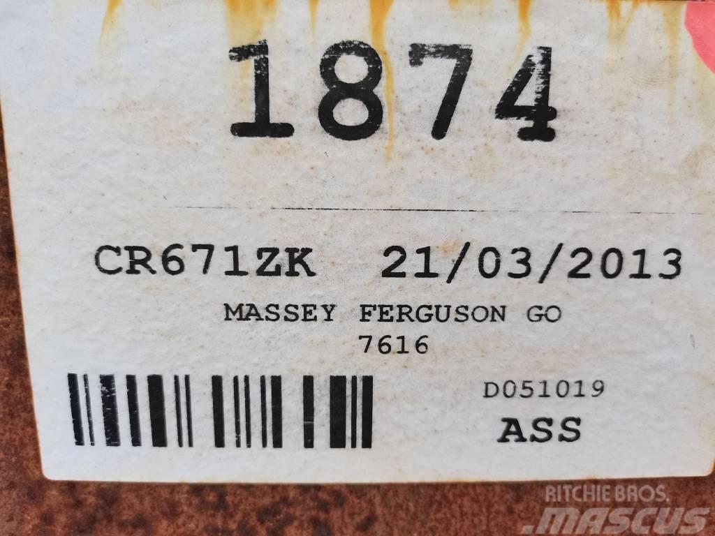 Massey Ferguson 7616 Dyna 6 2013r.Parts Τρακτέρ