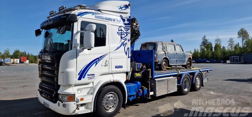 Scania R500 Φορτηγά με γερανό & γάτζο