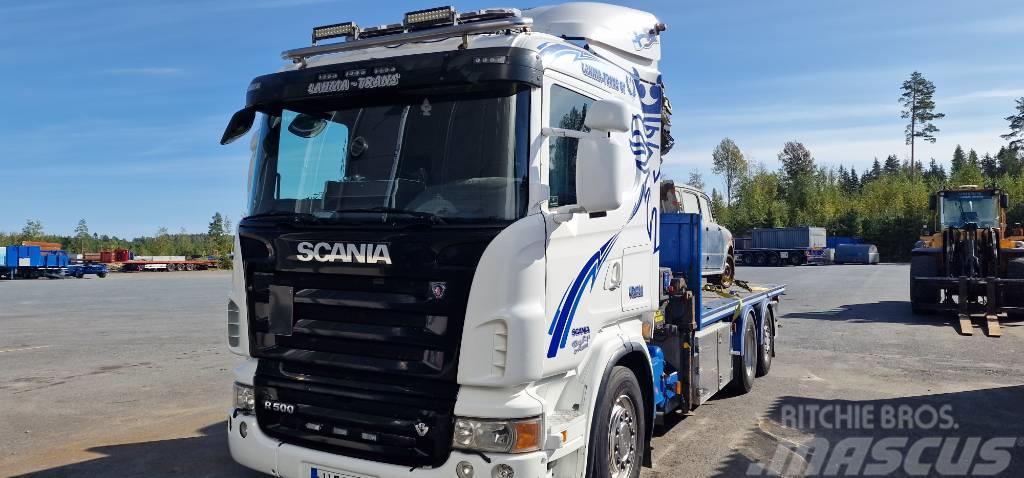 Scania R500 Φορτηγά με γερανό & γάτζο