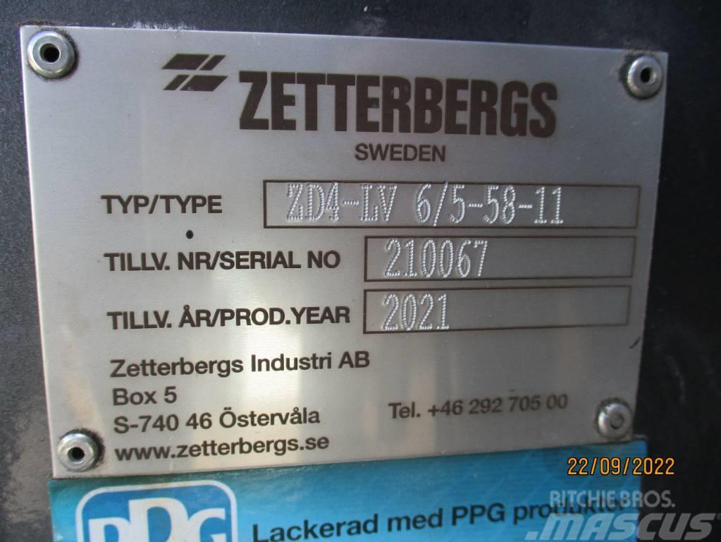  Zetterbergs Dumpersflak  Hardox ZD4-LV 6/5-58-11 Με κινητό αμάξωμα