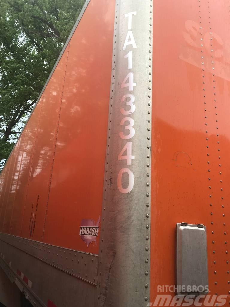 Wabash 53 ft Dry Van Trailer - Food grade Ρυμούλκες κλούβα