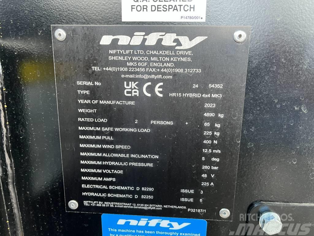 Niftylift HR 21 HYBRID Ανυψωτήρες με αρθρωτό βραχίονα