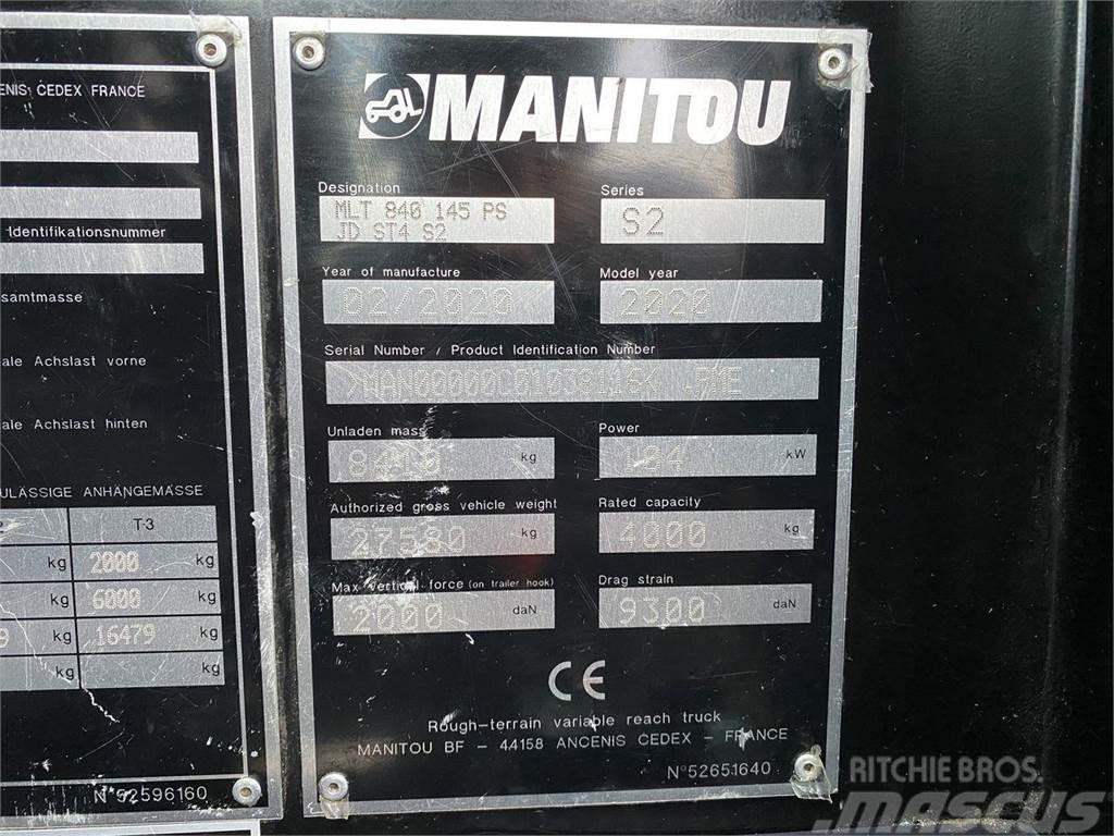 Manitou MLT840-145PS ELITE Συστήματα τηλεχειρισμού για τη γεωργία