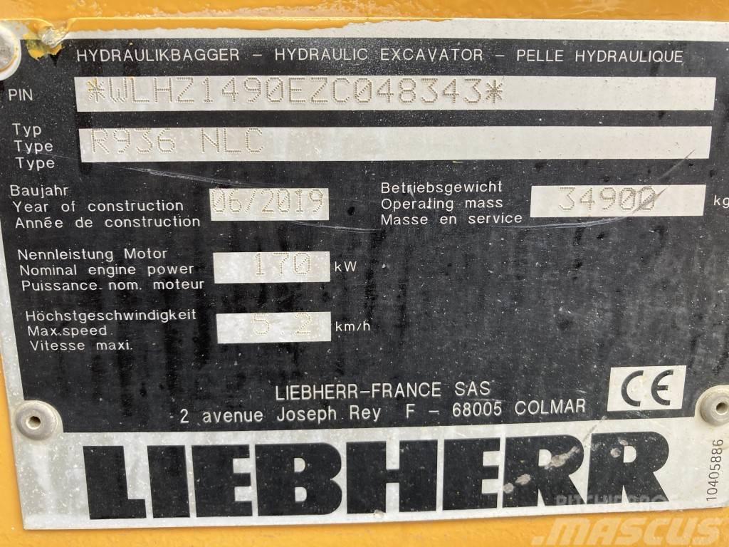 Liebherr R 936 Litronic Εκσκαφείς με ερπύστριες
