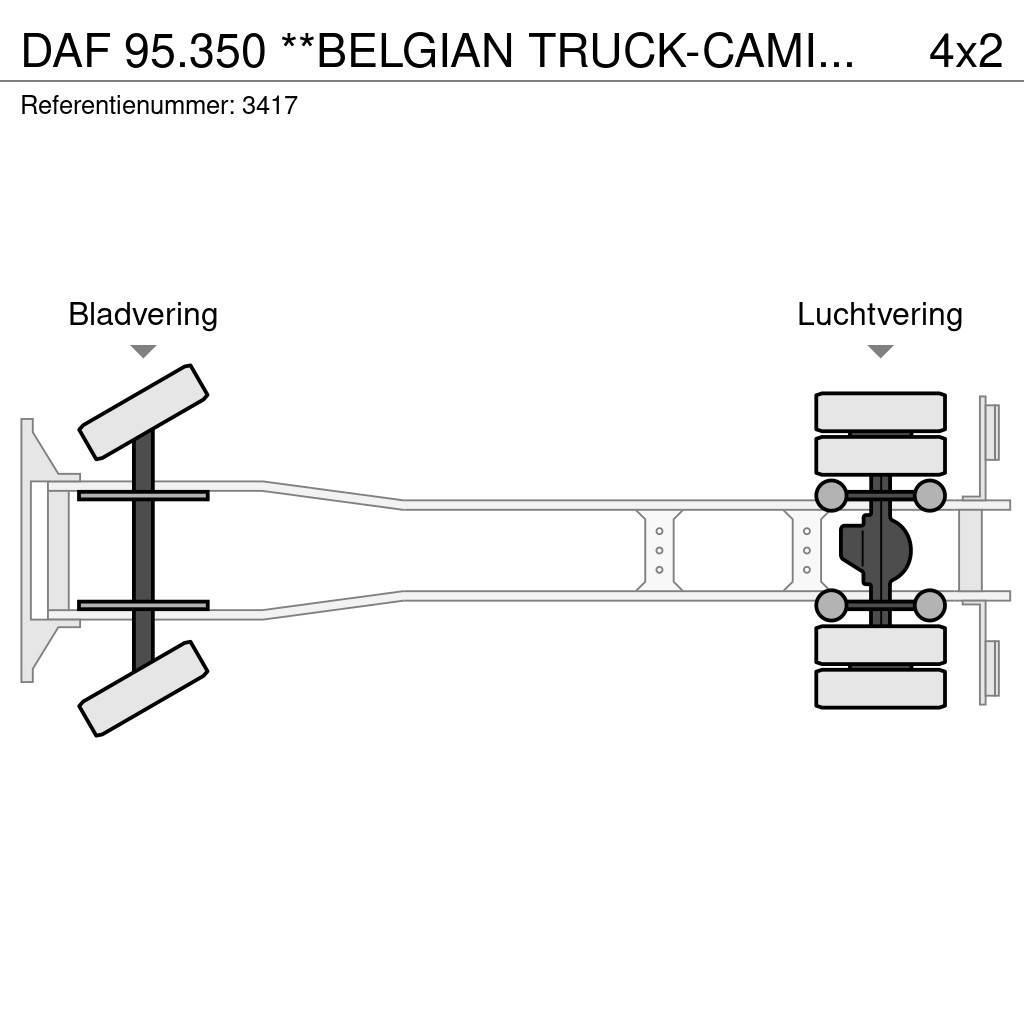 DAF 95.350 **BELGIAN TRUCK-CAMION BELGE** Φορτηγά Κόφα
