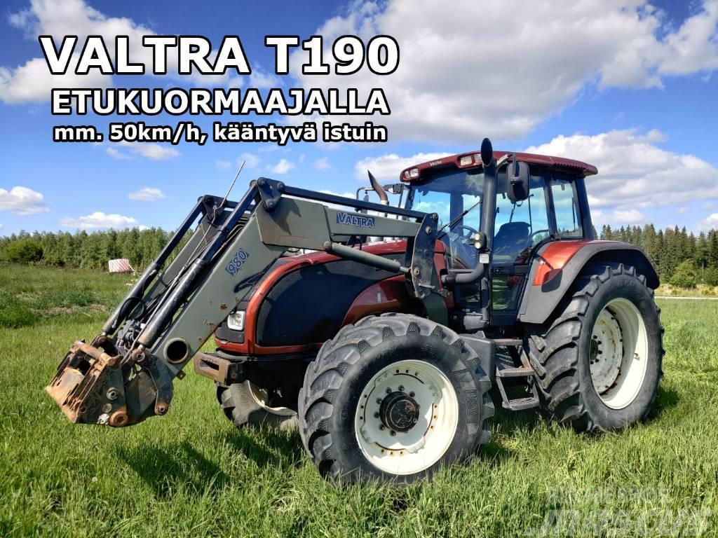 Valtra T190 HiTech etukuormaajalla - VIDEO Τρακτέρ