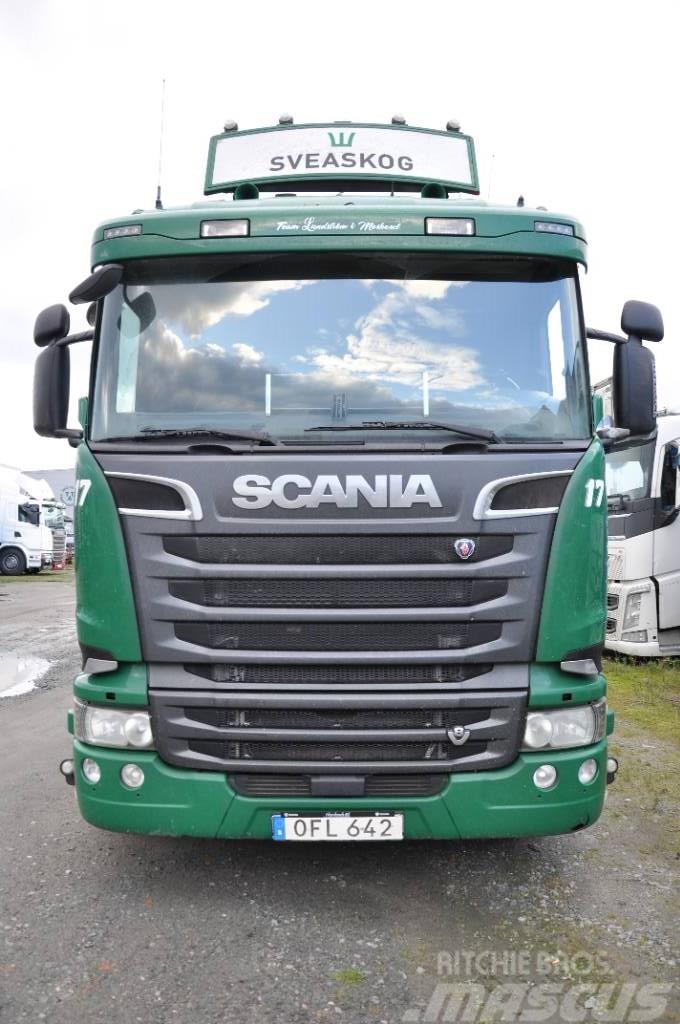 Scania R520 8X4 Euro 6 Φορτηγά ξυλείας