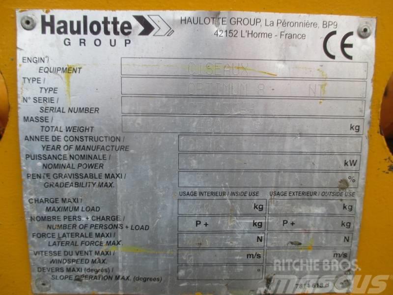 Haulotte Optimum  8 Ανυψωτήρες ψαλιδωτής άρθρωσης