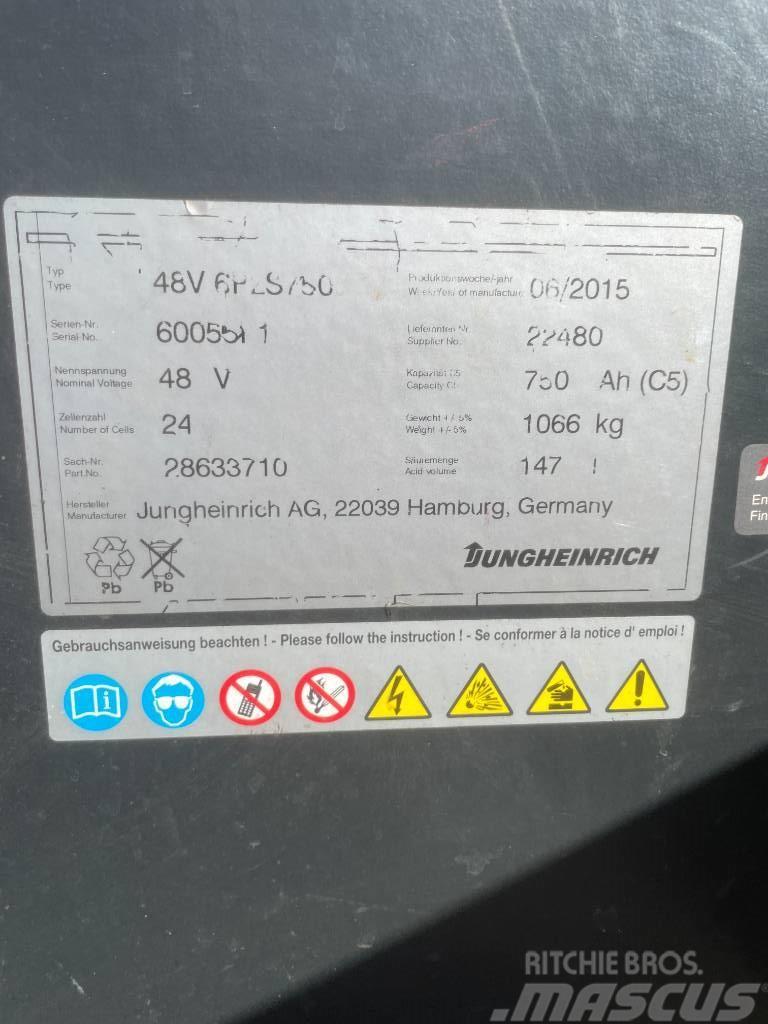 Jungheinrich EFG 220 Ηλεκτρικά περονοφόρα ανυψωτικά κλαρκ