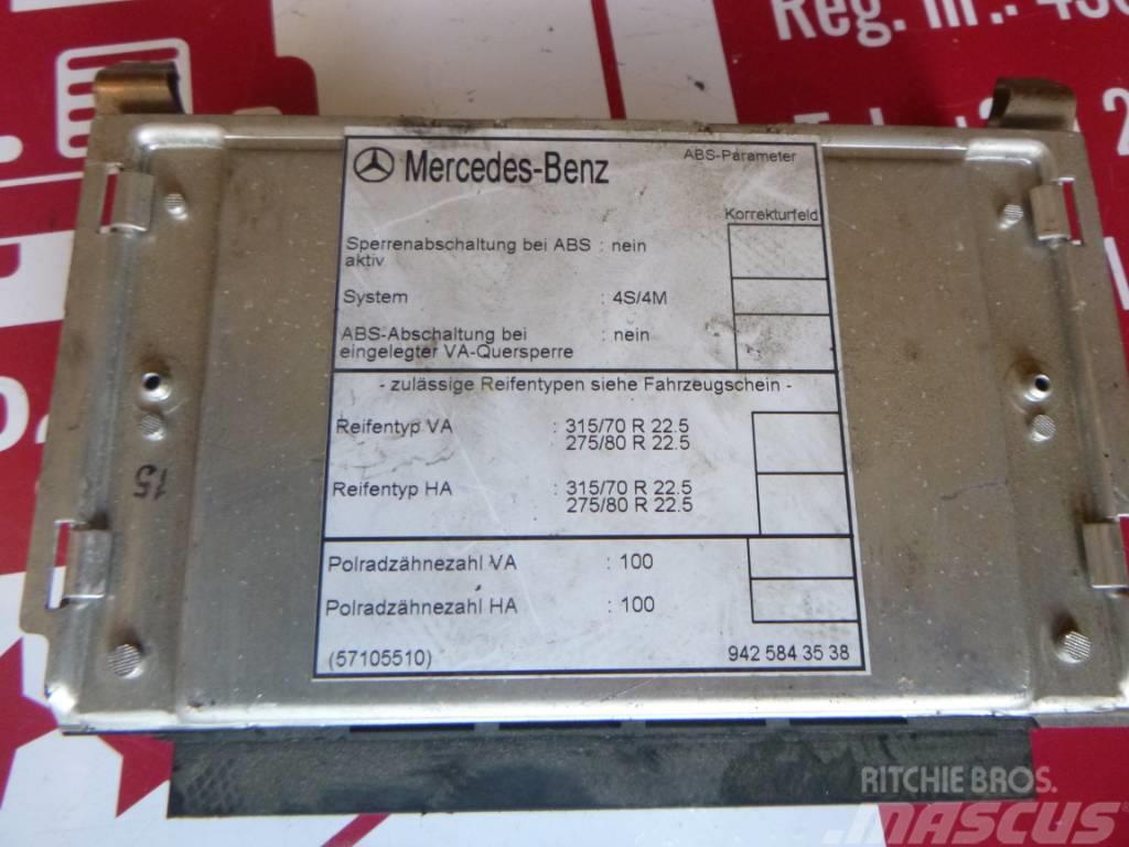 Mercedes-Benz Actros 18.43 ABS control unit 000 446 4514 Φρένα