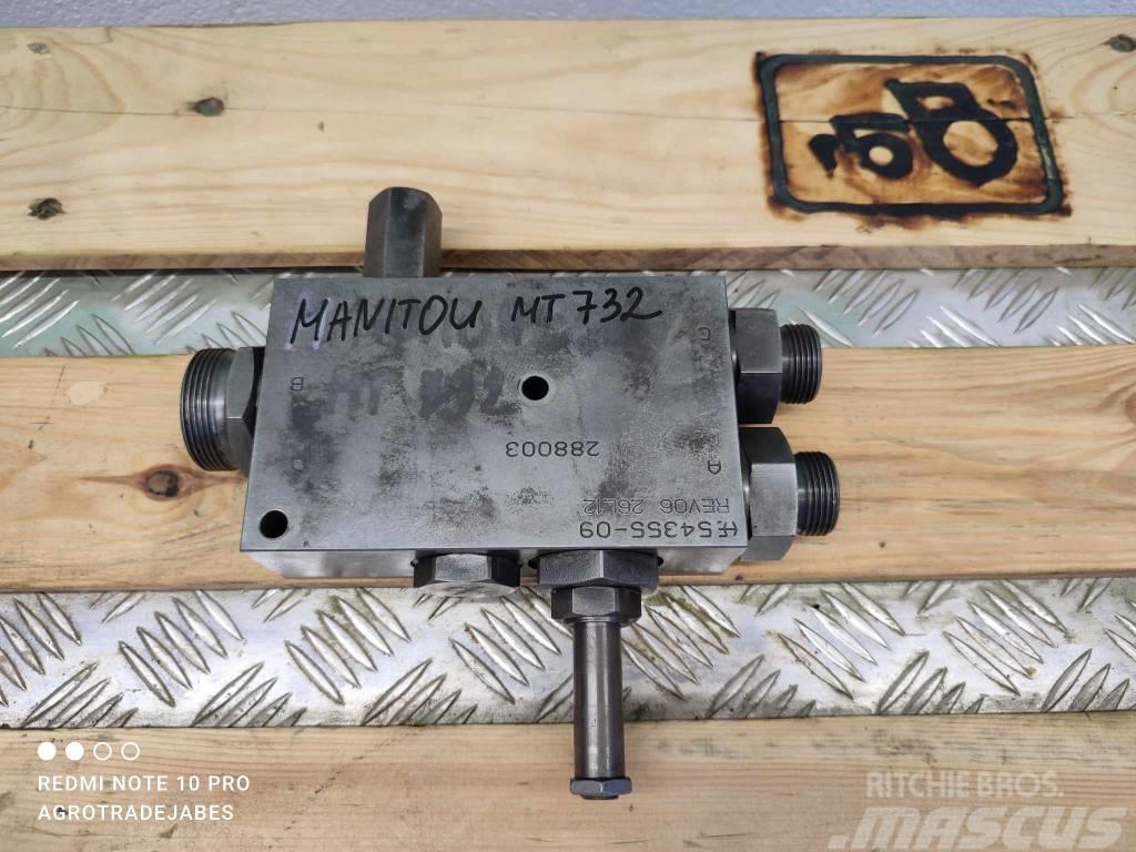 Manitou MT732 hydraulic lock Υδραυλικά