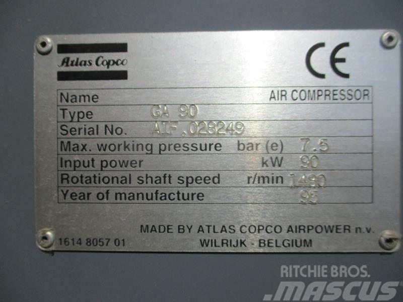 Atlas Copco GA 90 Συμπιεστές