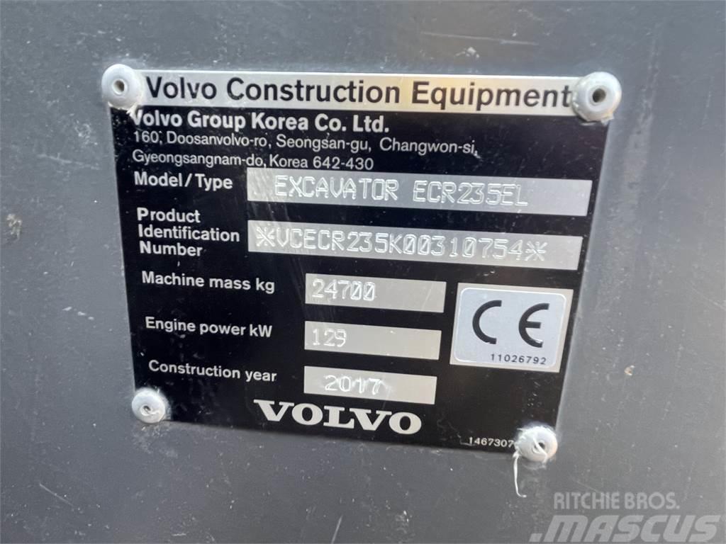 Volvo ECR235EL Εκσκαφείς με ερπύστριες
