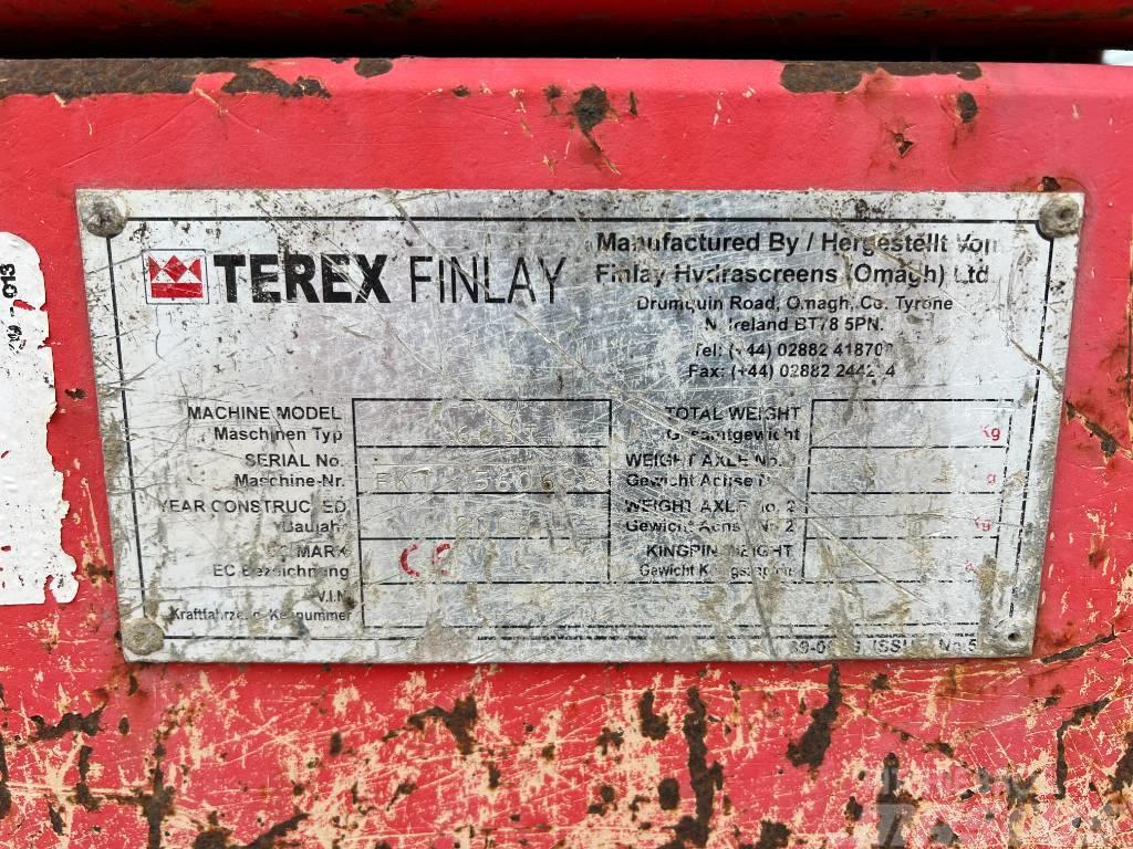Terex Finlay 663T - New Conveyor / Good Condition Κινητές μηχανές κοσκινίσματος
